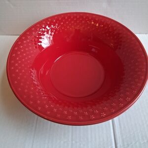 Bordallo Pinheiro Red Stars Bowl